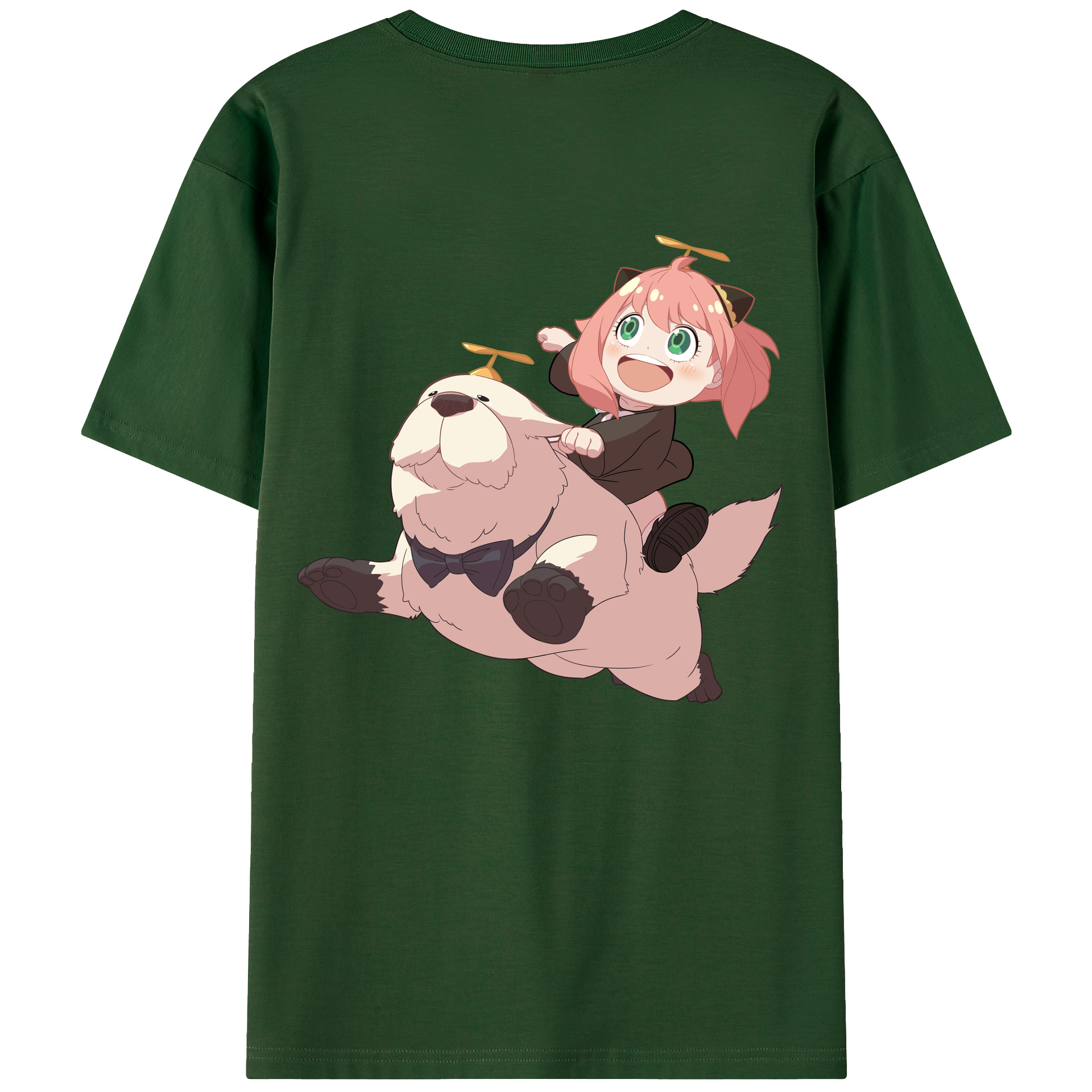 （画像用） SPY×FAMILY间谍家家酒 綿100％半袖Tシャツ（背面プリント）